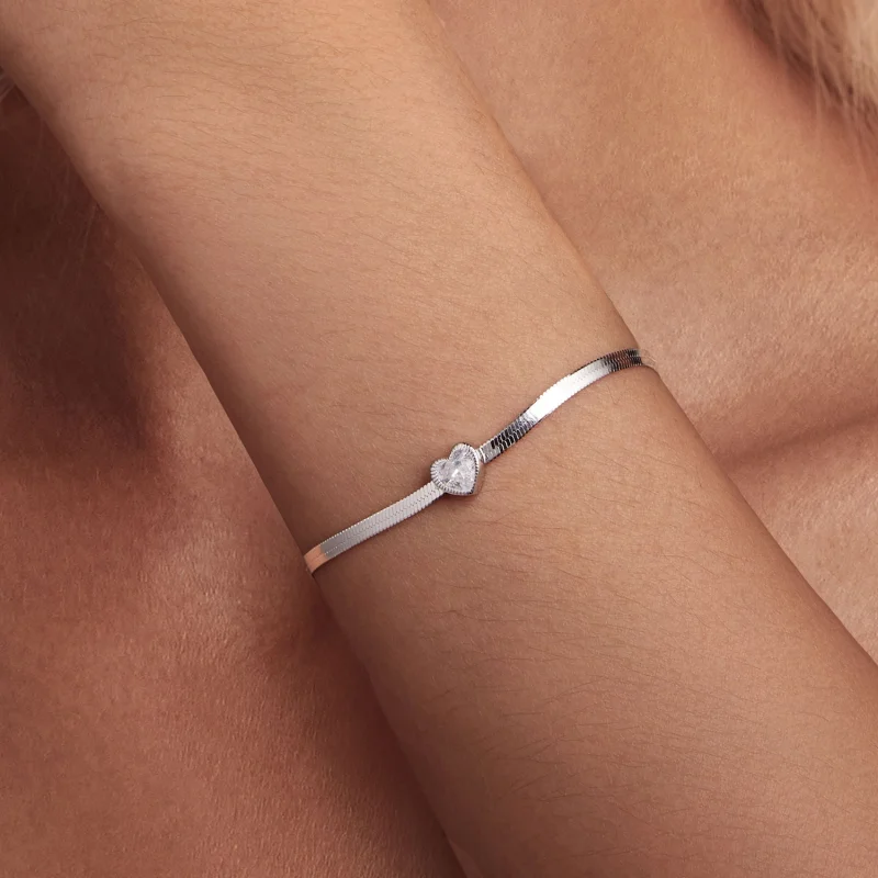 (afbeelding voor) Pandora Stijl Liefdesarmband - BSB153 - Bekijken 5