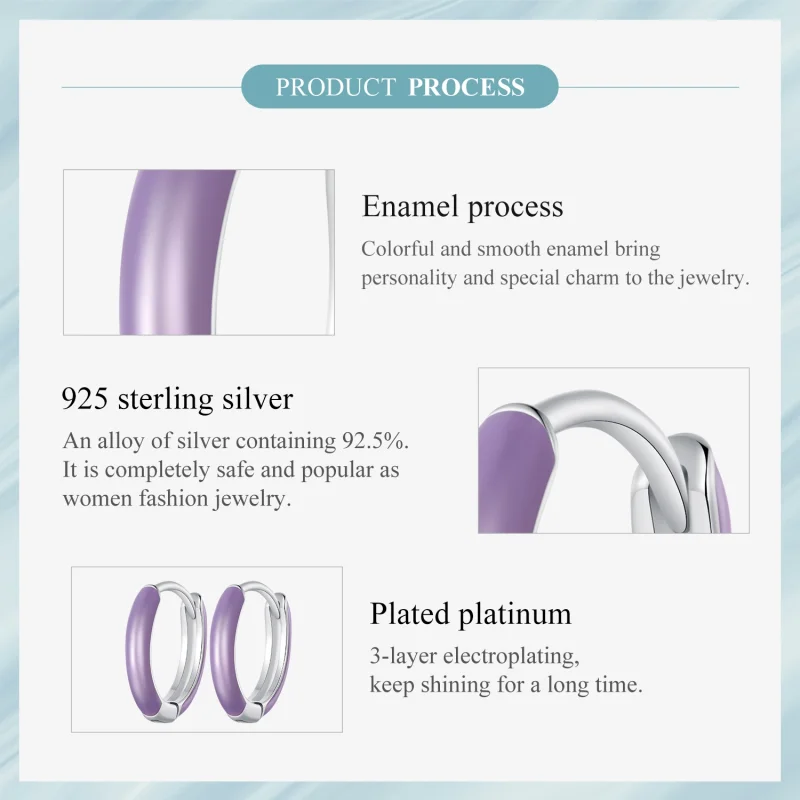 (afbeelding voor) Pandora Stijl Luminous Oorringen - SCE1644 - Bekijken 7