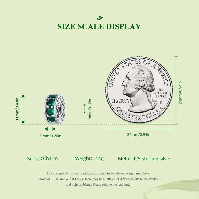 (afbeelding voor) Pandora Stijl Luyuan Clip - SCC2603 - Bekijken 7