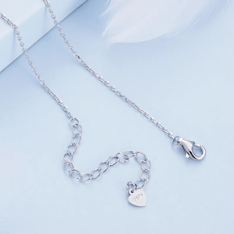 (afbeelding voor) Pandora-stijl Maan Starburst Ketting - BSN347 - Bekijken 4