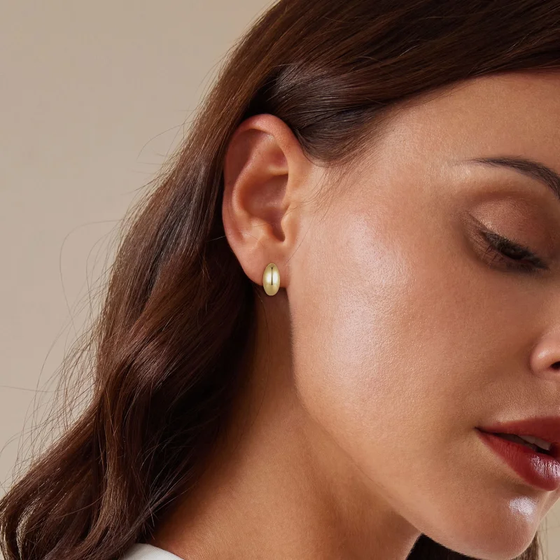 (afbeelding voor) Pandora-stijl Maan Studs Oorbellen - SCE1632-B - Bekijken 6