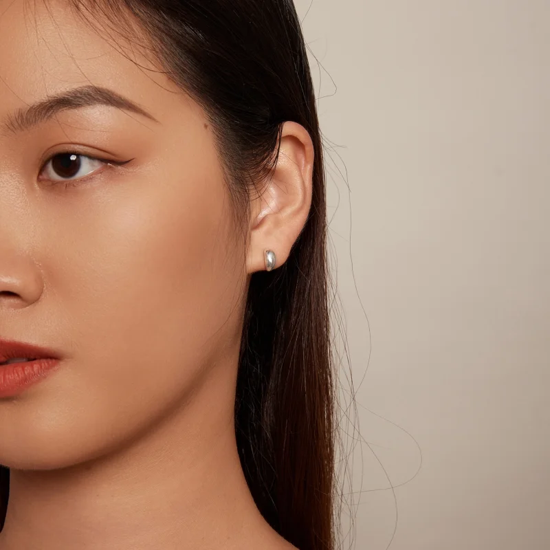 (afbeelding voor) Pandora-stijl Maan Studs Oorbellen - SCE1632 - Bekijken 7