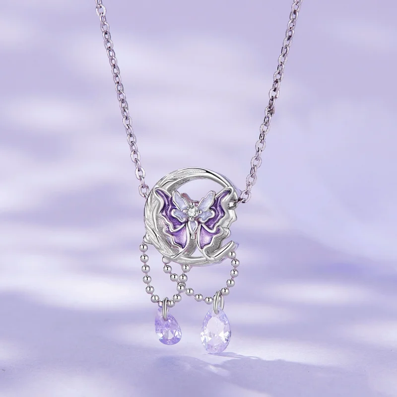 (afbeelding voor) Pandora Stijl Maan Vlinder Bedel - SCC2545 - Bekijken 2