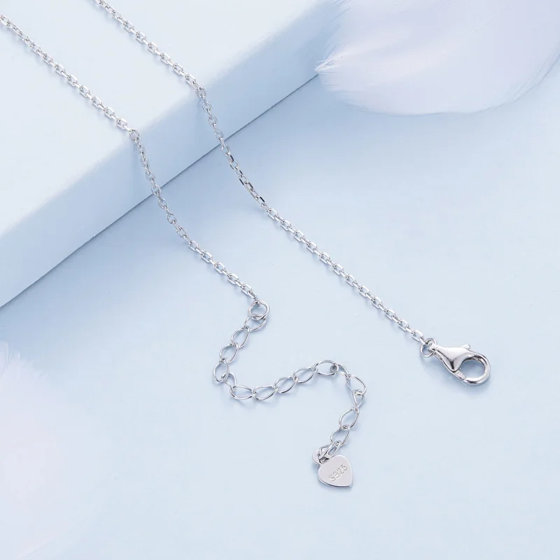 (afbeelding voor) Pandora Stijl Maan Vlinder Ketting - BSN353 - Bekijken 4