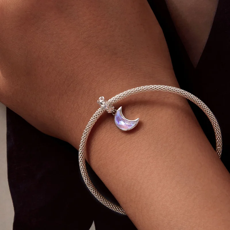 (afbeelding voor) Pandora-stijl Maanlicht Hangertje - SCC2623 - Bekijken 6