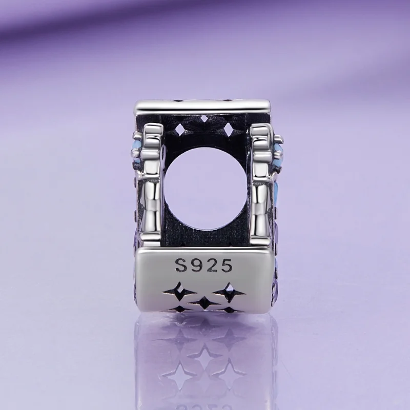 (afbeelding voor) Pandora-stijl Maanlicht Kasteelbedel - BSC892 - Bekijken 3