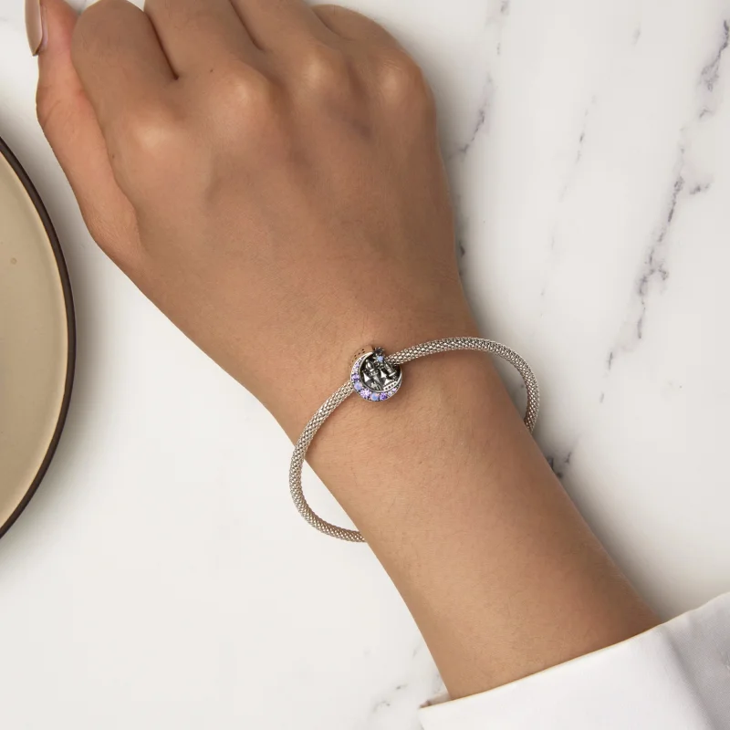 (afbeelding voor) Pandora-stijl Maanlicht Kasteelbedel - BSC892 - Bekijken 6