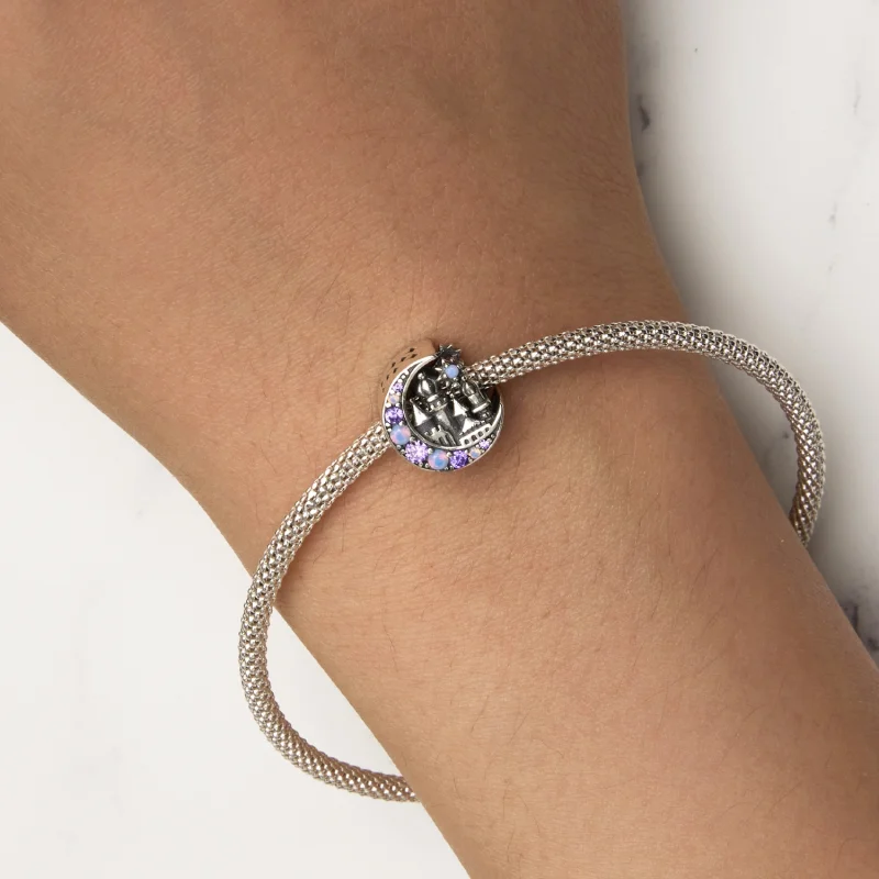 (afbeelding voor) Pandora-stijl Maanlicht Kasteelbedel - BSC892 - Bekijken 7