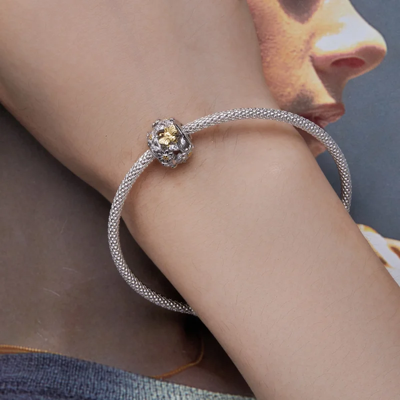 (afbeelding voor) Pandora Stijl Madeliefje Bij Bedel - BSC818 - Bekijken 6