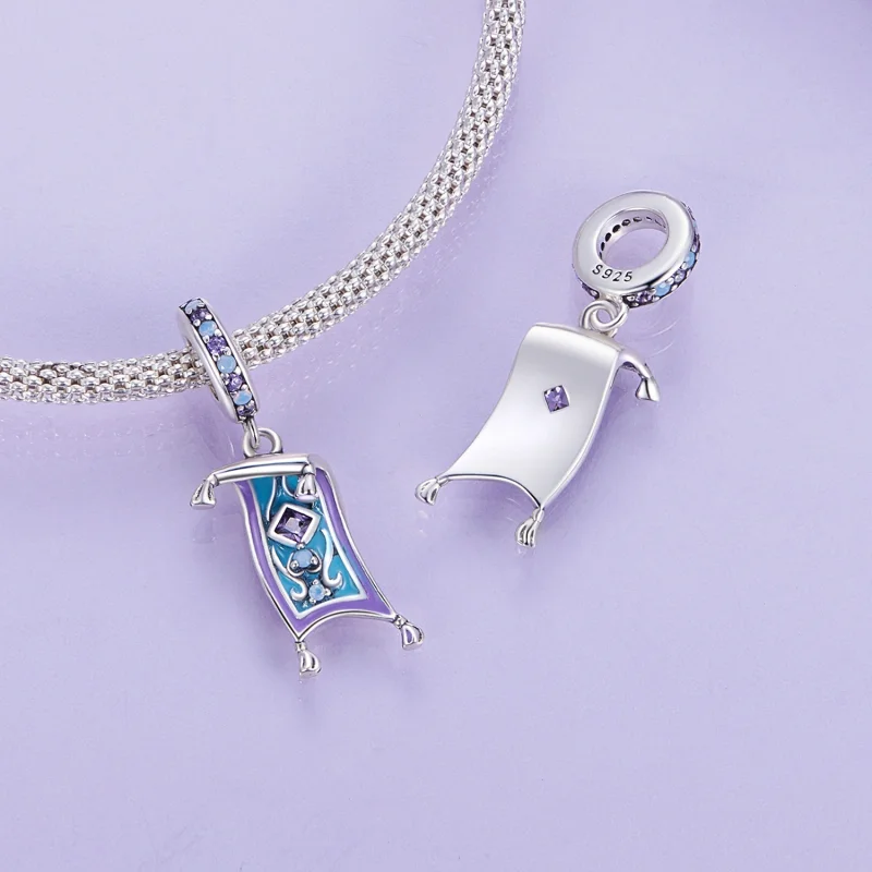 (afbeelding voor) Pandora-stijl Magisch Tapijt Hangertje - BSC894 - Bekijken 4