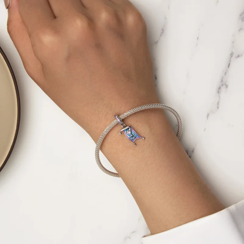 (afbeelding voor) Pandora-stijl Magisch Tapijt Hangertje - BSC894 - Bekijken 5