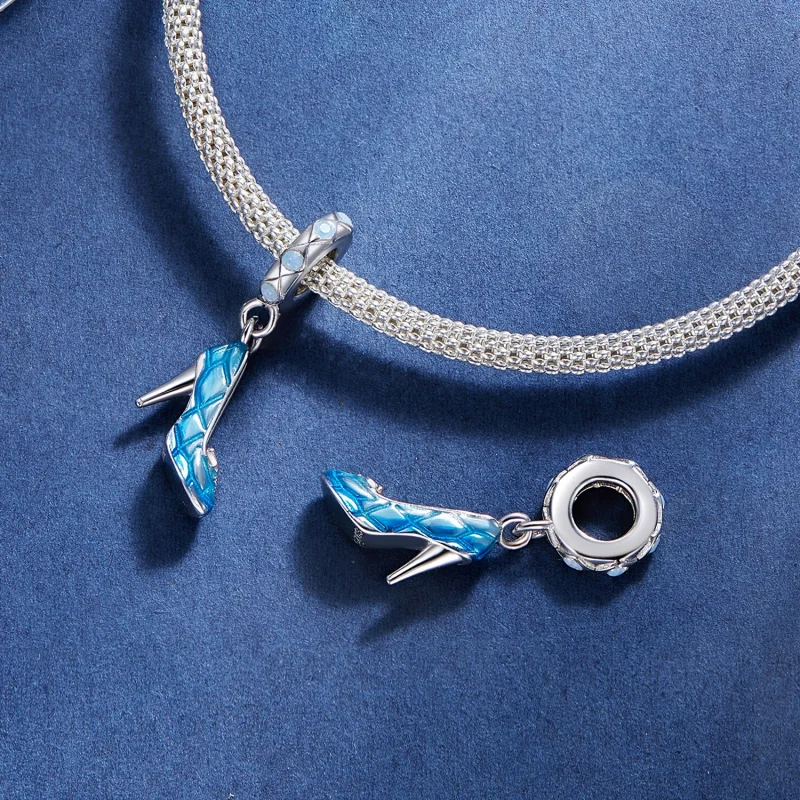 (afbeelding voor) Pandora-stijl magische dansschoenen hanger - SCC2536 - Bekijken 4