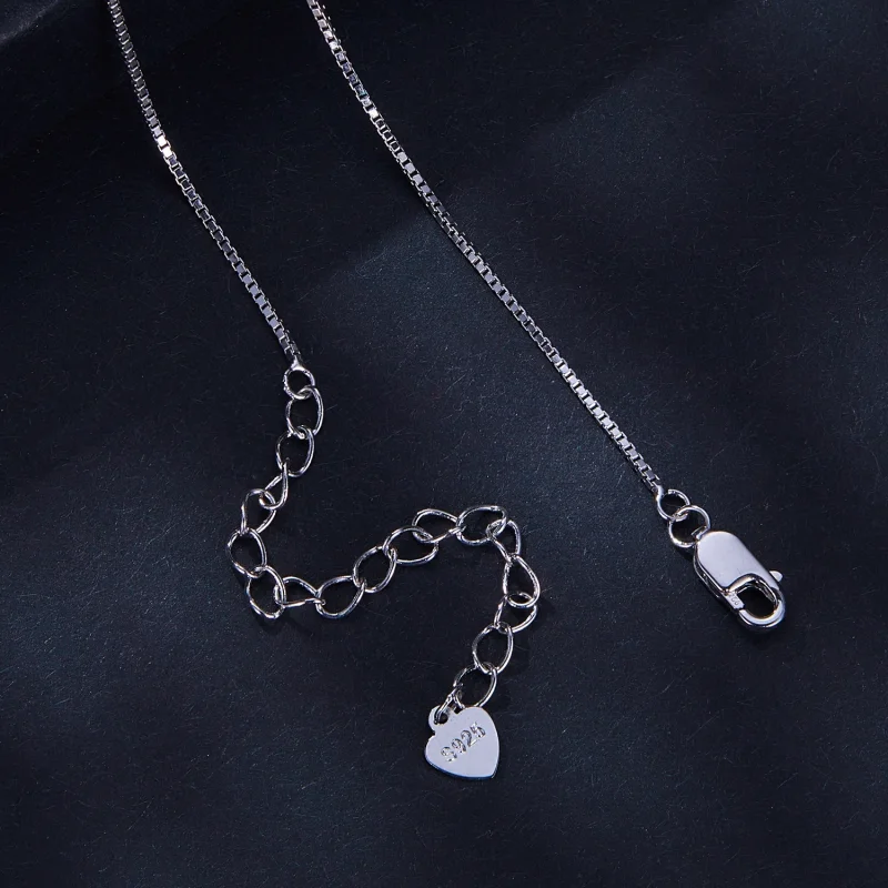 (afbeelding voor) Pandora-stijl Möbius Strip Halsketting (Eén Certificaat) - MSN018 - Bekijken 4