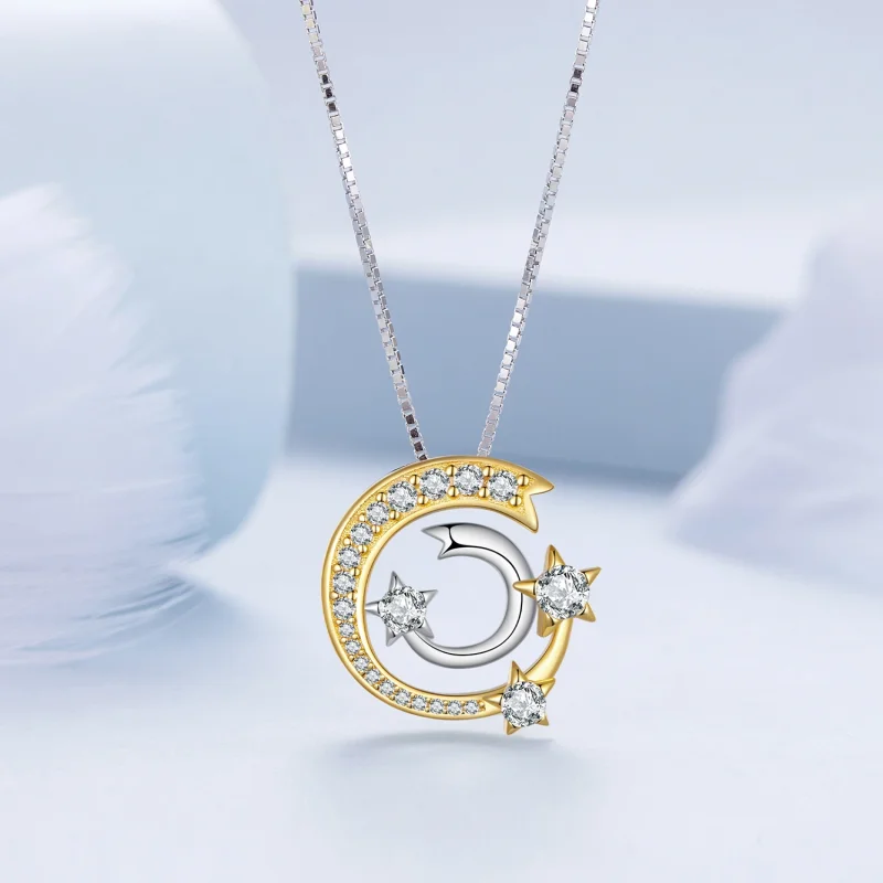 (afbeelding voor) Pandora Stijl Meteoriet Ketting - BSN350 - Bekijken 3