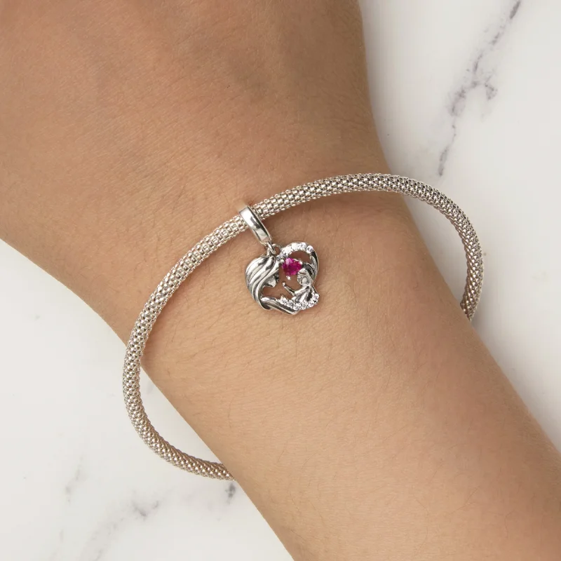 (afbeelding voor) Pandora-stijl Moeder en Zoon Knuffel Dangle - BSC901 - Bekijken 7