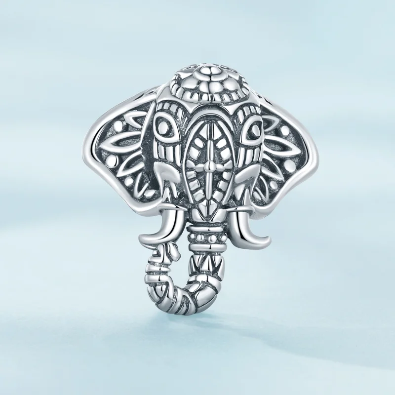 (afbeelding voor) Pandora-stijl Olifant God Bedel - SCC2477 - Bekijken 2