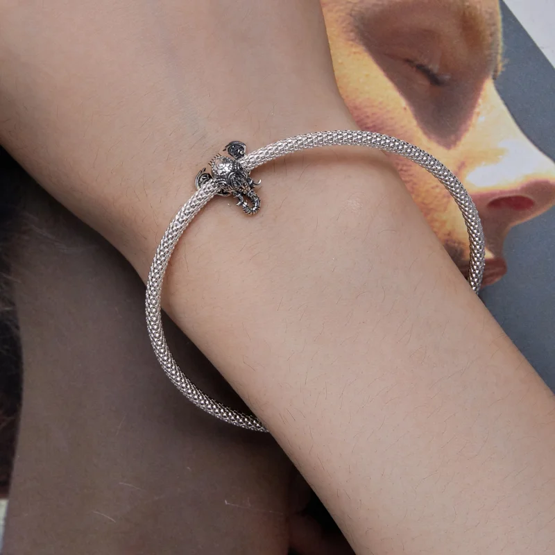 (afbeelding voor) Pandora-stijl Olifant God Bedel - SCC2477 - Bekijken 6