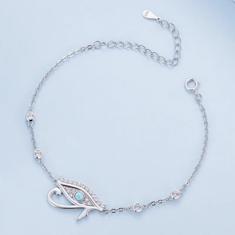 (afbeelding voor) Pandora-stijl Oog van Horus Kettingarmband - BSB114 - Bekijken 3