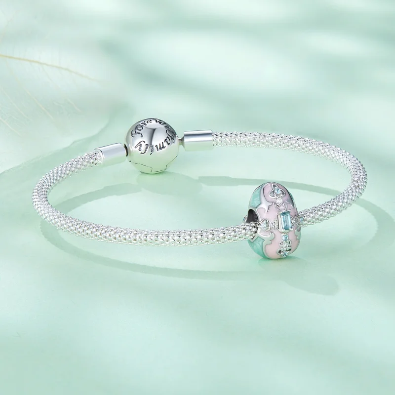 (afbeelding voor) Pandora Stijl Paasei Bedel - BSC781 - Bekijken 5