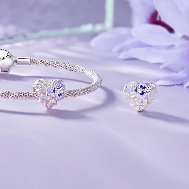 (afbeelding voor) Pandora Stijl Pansy Bedel - SCC2585 - Bekijken 4