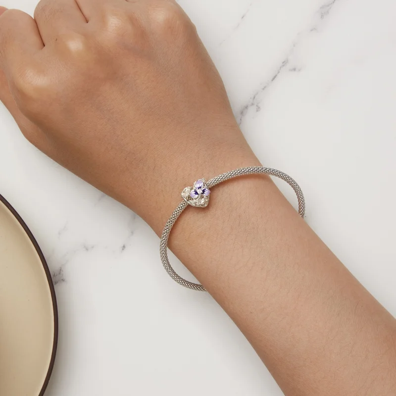 (afbeelding voor) Pandora Stijl Pansy Bedel - SCC2585 - Bekijken 6