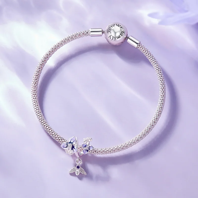 (afbeelding voor) Pandora stijl Pansy Dangle - SCC2584 - Bekijken 7