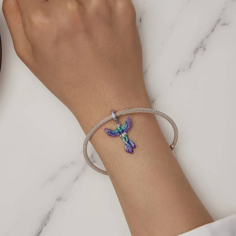 (afbeelding voor) Pandora Stijl Phoenix Hanger - BSC880 - Bekijken 5