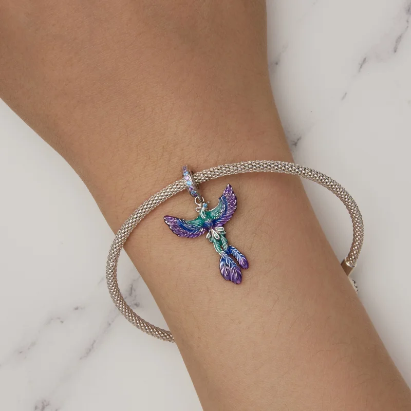 (afbeelding voor) Pandora Stijl Phoenix Hanger - BSC880 - Bekijken 6