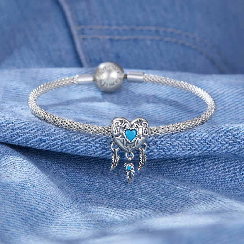 (afbeelding voor) Pandora Stijl Retro Dromenvanger Bedel - SCC2567 - Bekijken 3