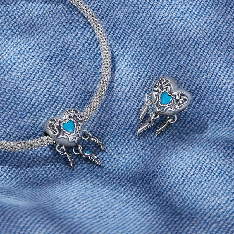 (afbeelding voor) Pandora Stijl Retro Dromenvanger Bedel - SCC2567 - Bekijken 4