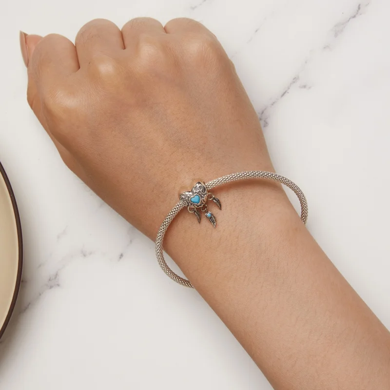 (afbeelding voor) Pandora Stijl Retro Dromenvanger Bedel - SCC2567 - Bekijken 5