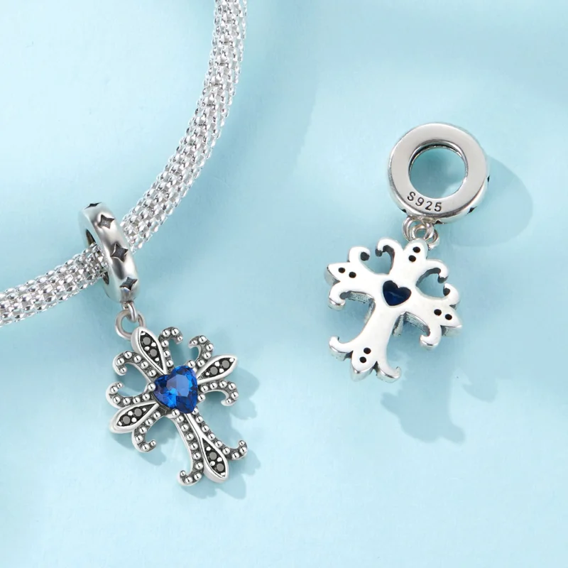 (afbeelding voor) Pandora Stijl Retro Kruis Hanger - SCC2643 - Bekijken 4