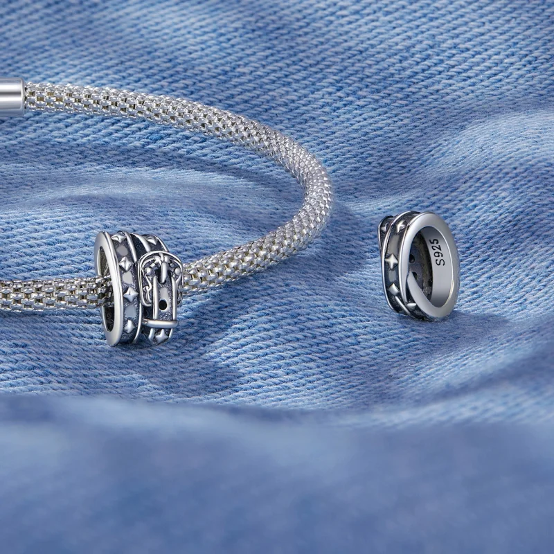 (afbeelding voor) Pandora Stijl Retro Riembedel - SCC2568 - Bekijken 4