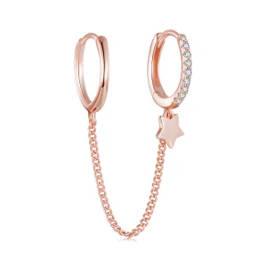 (afbeelding voor) Pandora Stijl Roségouden Astropath Veilige Ketting - SCE914-C