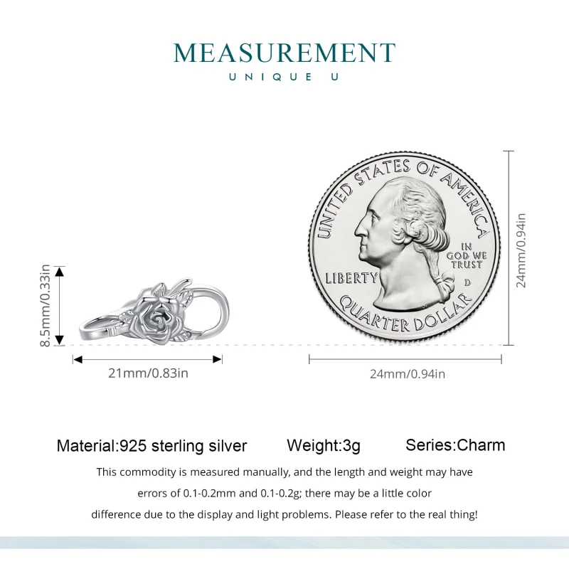 (afbeelding voor) Pandora-stijl Roze Dubbele Kreeftsluiting - BSP024 - Bekijken 5