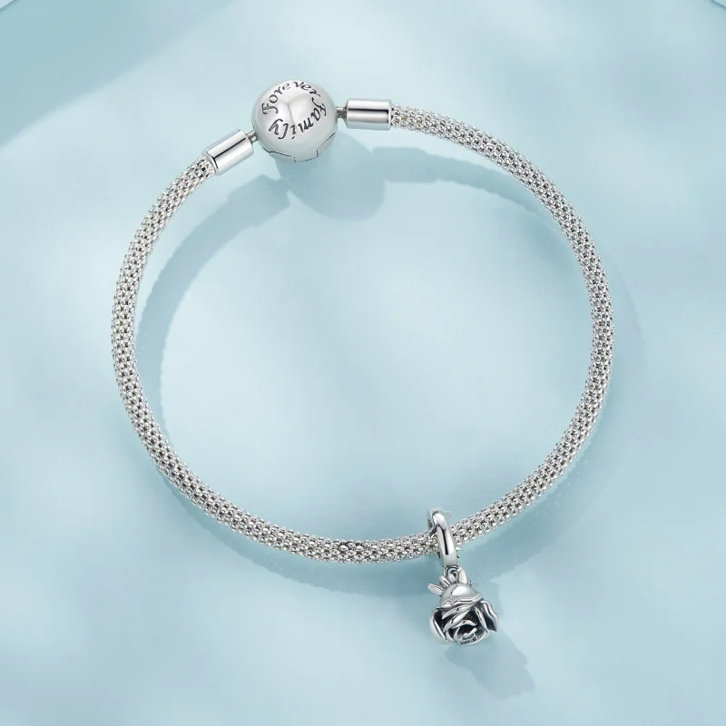 (afbeelding voor) Pandora Stijl Roze Hangertje - SCX142 - Bekijken 6