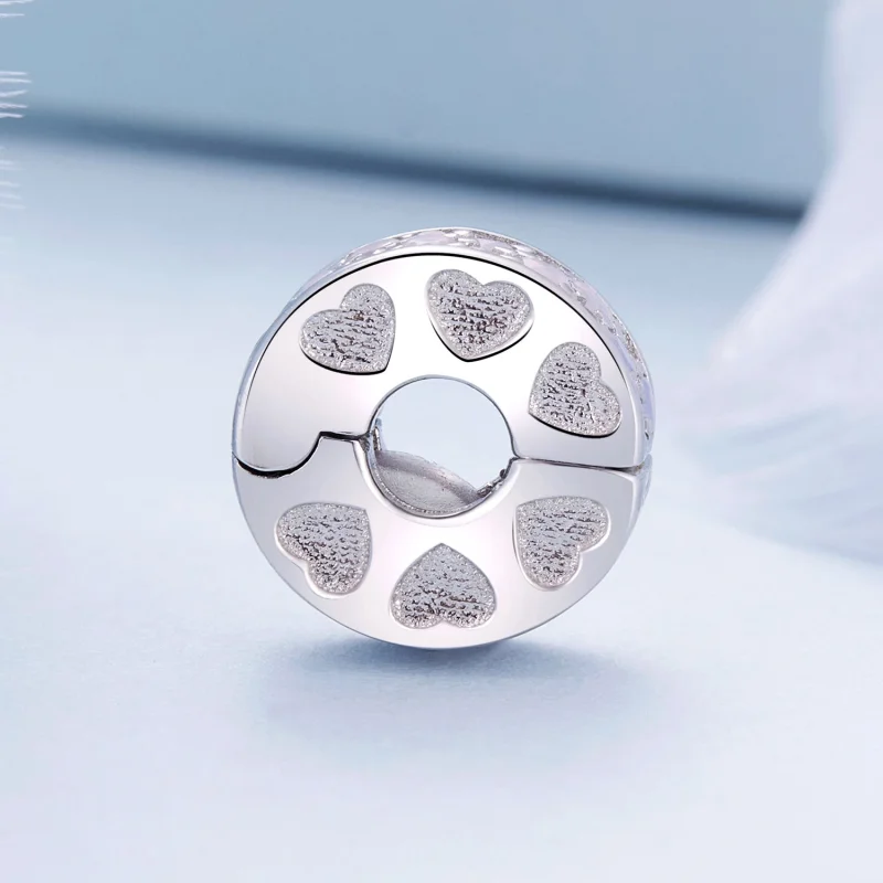 (afbeelding voor) Pandora Stijl Roze Symfonie Clip - BSC929 - Bekijken 3