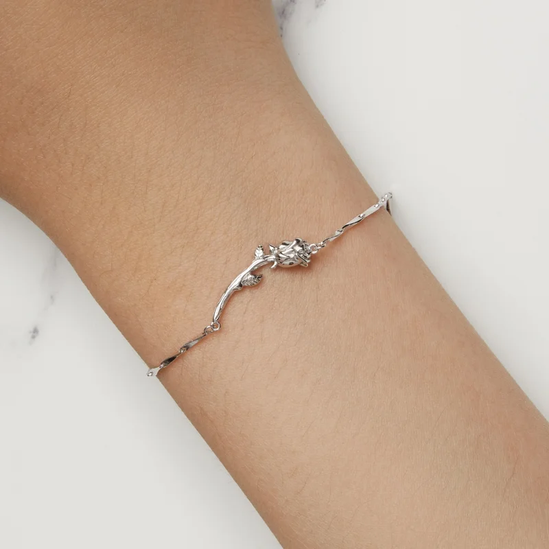 (afbeelding voor) Pandora Stijl Rozen Ketting Armband - BSB146 - Bekijken 7