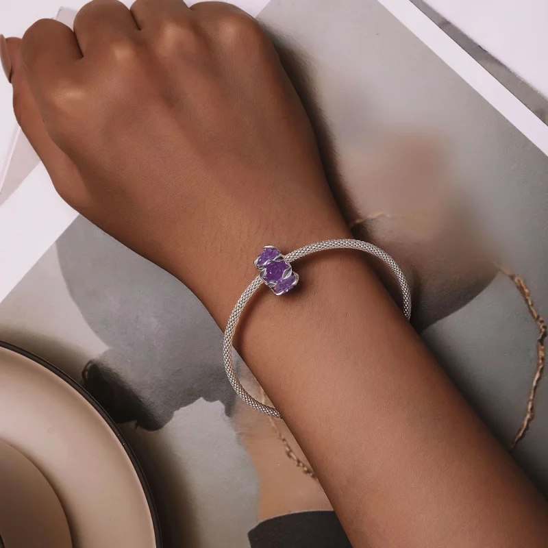 (afbeelding voor) Pandora Stijl Rozenbedel - SCC2602 - Bekijken 9