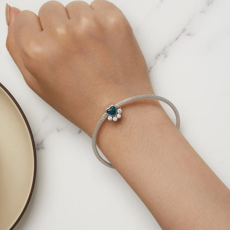 (afbeelding voor) Pandora Stijl Schattige Huisdier Stemmingsteen Bedel - SCC2582 - Bekijken 7