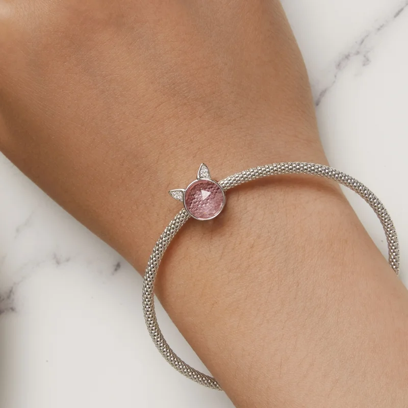 (afbeelding voor) Pandora Stijl Schattige Kattenbedel - SCC2579 - Bekijken 7