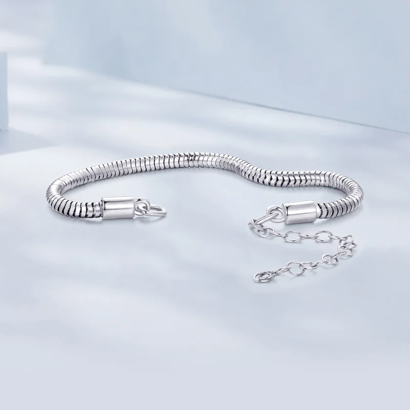 (afbeelding voor) Pandora Stijl Slangenbot Ketting Armband - BSB150 - Bekijken 2