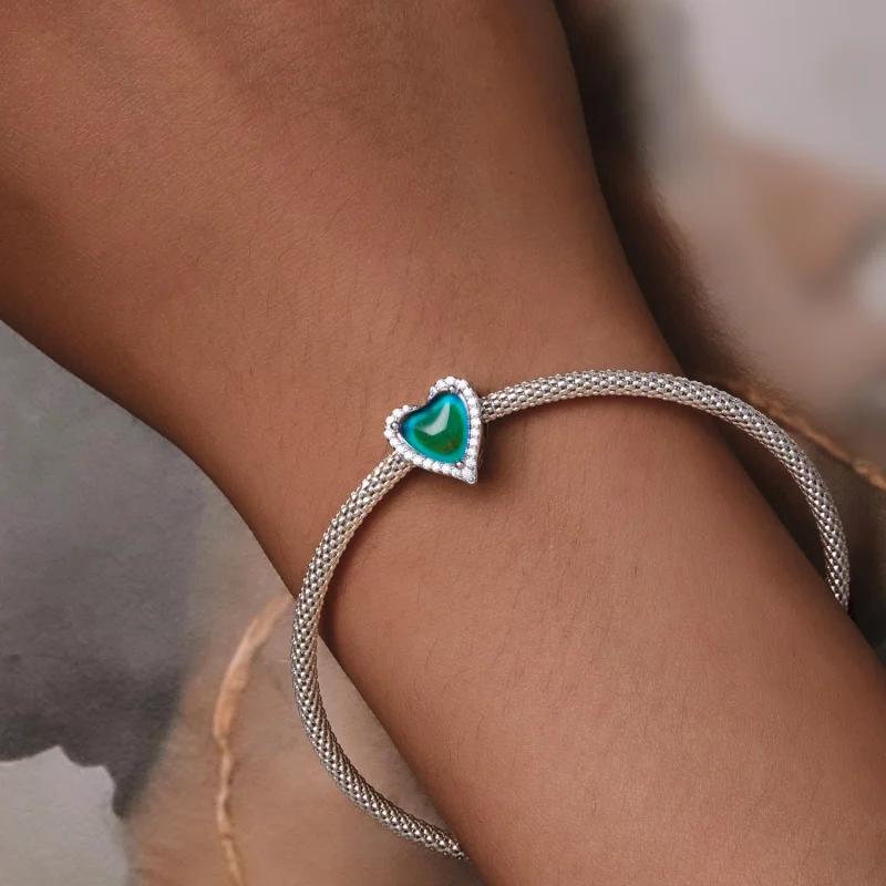 (afbeelding voor) Pandora Stijl Thermosensory Mood Stone Bedel - SCC2596 - Bekijken 4