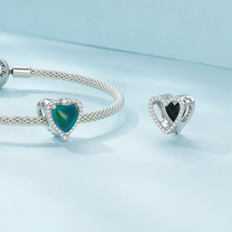 (afbeelding voor) Pandora Stijl Thermosensory Mood Stone Bedel - SCC2596 - Bekijken 7