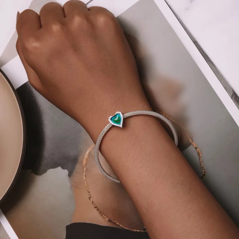 (afbeelding voor) Pandora Stijl Thermosensory Mood Stone Bedel - SCC2596 - Bekijken 10