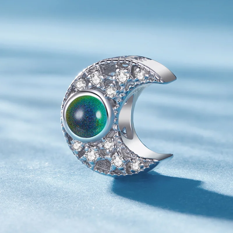 (afbeelding voor) Pandora-stijl Thermosmell Moon bedel - BSC902 - Bekijken 3