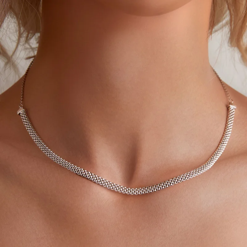 (afbeelding voor) Pandora Stijl Track Ketting - BSA003 - Bekijken 5