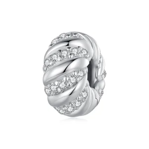 (afbeelding voor) Pandora-stijl Twist Siliconen Spacer - BSC905