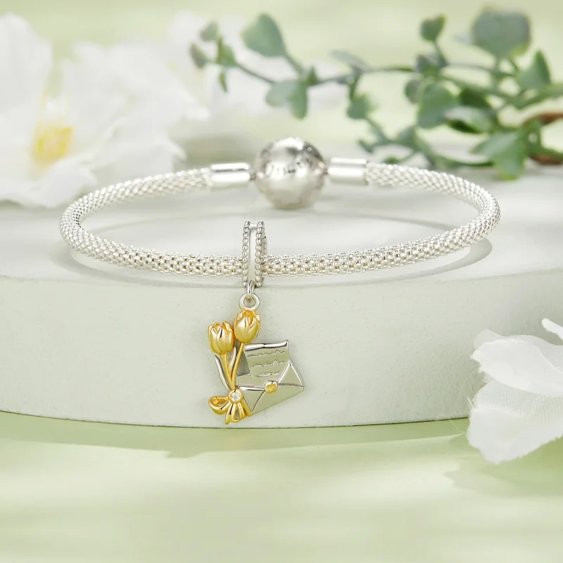 (afbeelding voor) Pandora-stijl Uitnodiging Dangle - BSC864 - Bekijken 3