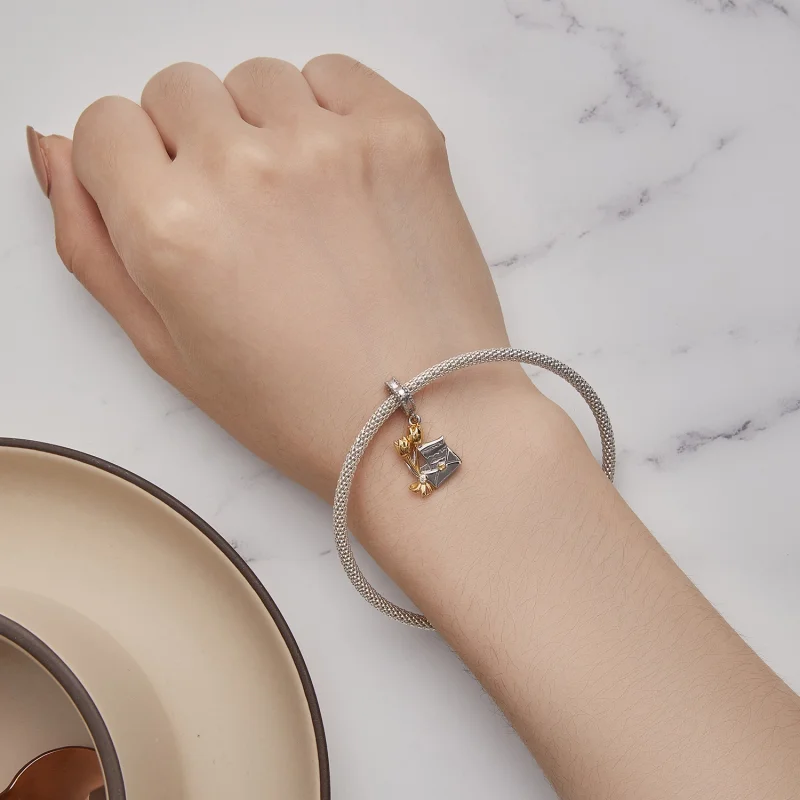 (afbeelding voor) Pandora-stijl Uitnodiging Dangle - BSC864 - Bekijken 5